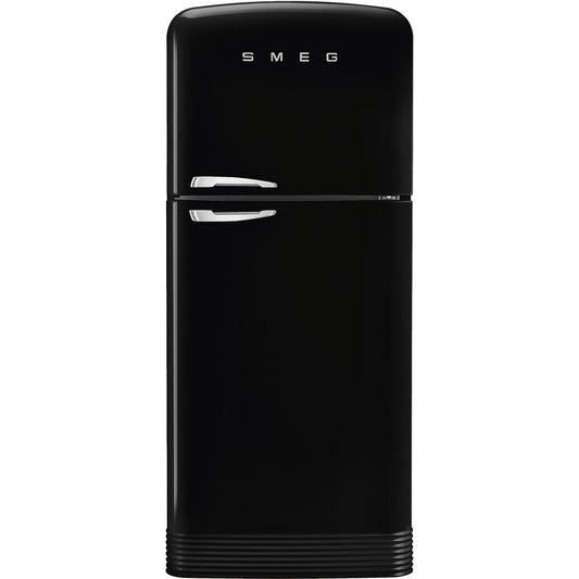 Retro-Style Refrigerator (19.3 cu ft, Right Hinge) - Black
