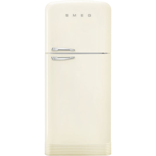 Refrigerator Retro-style Cream Glossy