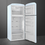 Refrigerator Retro-style Pastel blue Glossy
