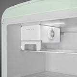 Refrigerator Retro-style Pastel green Glossy
