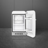 Retro-Style Refrigerator (1.2 cu ft, Right Hinge) - White