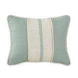 Belmont Textured Fabric Pillow w/ Stripe