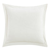 Hera Washed Linen Tailored Euro Sham