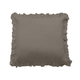 Lily Washed Linen Ruffled Euro Sham