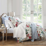 Peony Washed Linen Bedding Set