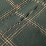 Windowpane Plaid Bedding Set