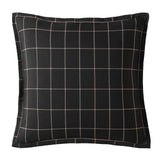 Windowpane Plaid Euro Sham