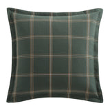 Windowpane Plaid Euro Sham