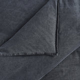 Stonewashed Cotton Canvas Duvet Cover Set
