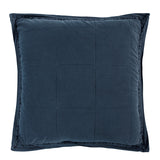 Stonewashed Cotton Canvas Euro Sham