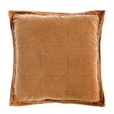 Stonewashed Cotton Canvas Euro Sham