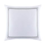 Border Embroidery Euro Sham