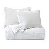 Stonewashed Cotton Waffle Weave Duvet Cover