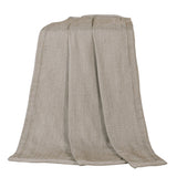 Fairfield Herringbone Taupe Throw Blanket