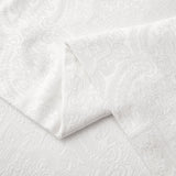 Liza White Matelassé Coverlet Set, Super King
