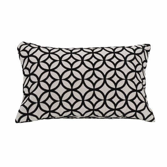 Augusta Cut Velvet Lumbar Pillow