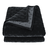 Stella Faux Silk Velvet Pintuck Quilt