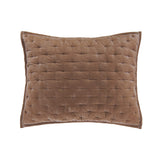 Stella Faux Silk Velvet Pintuck Pillow Sham