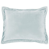 Stella Faux Silk Velvet Flanged Dutch Euro Pillow