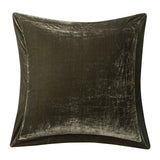 Stella Faux Silk Velvet Flanged Euro Sham