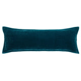 Stella Faux Silk Velvet Long Lumbar Pillow