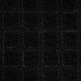 Stella Faux Silk Velvet Double Box Stitch Throw