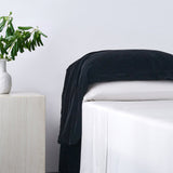 Stella Faux Silk Velvet Waterfall Pillowcase Set
