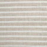 100% French Flax Linen Railroad Stripe Duvet Cover Set
