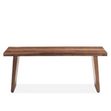 Barcelona 58" Bench in Natural Reclaimed Wood