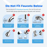Waterdrop 320-Gallon Long-Lasting Faucet Water Filter FC-01