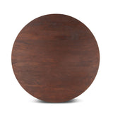 Cambridge 60" Round Dining Table in Walnut Mango Wood