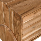 Catania 59" Media Cabinet in Natural Acacia