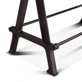 Industrial Loft 72" Gathering Table in Walnut