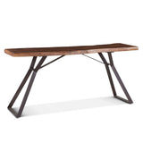 London Loft 68" Console Table in Walnut