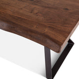 London Loft 54" Coffee Table in Walnut