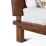 London Loft King Bed in Walnut