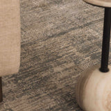 Fallin Gray Thick Luxe Abstract Striped Rug