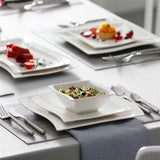 Flora Marble Blue 30 Piece Dinnerware Set