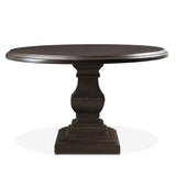 Nimes 48" Round Dining Table in Vintage Brown
