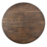 Nimes 72" Round Dining Table in Weathered Mango