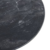 Sperre 18" Accent Table with Lava Marble