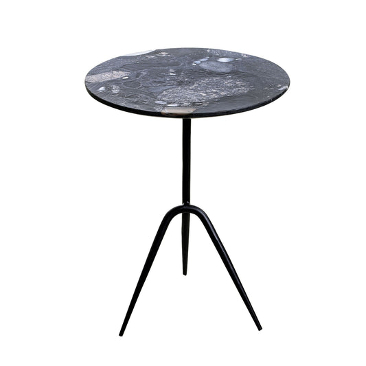 Sperre 18" Accent Table in Norigo Marble
