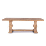 San Rafael 84" Dining Table in Antique Oak