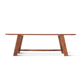 Savannah 94" Dining Table in Cinnamon Brown