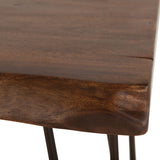 Vail 26" Side Table in Walnut