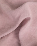 Woodrose wide medium weight linen fabric