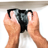 Bamboo Facial Washcloth 6 Piece Set - Black