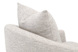 Faye Slipcover Swivel Club Chair