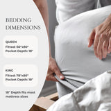 Bamboo Fitted Sheet - Ivory