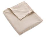 Natural 100% Cotton Sateen Flat Bed Sheet